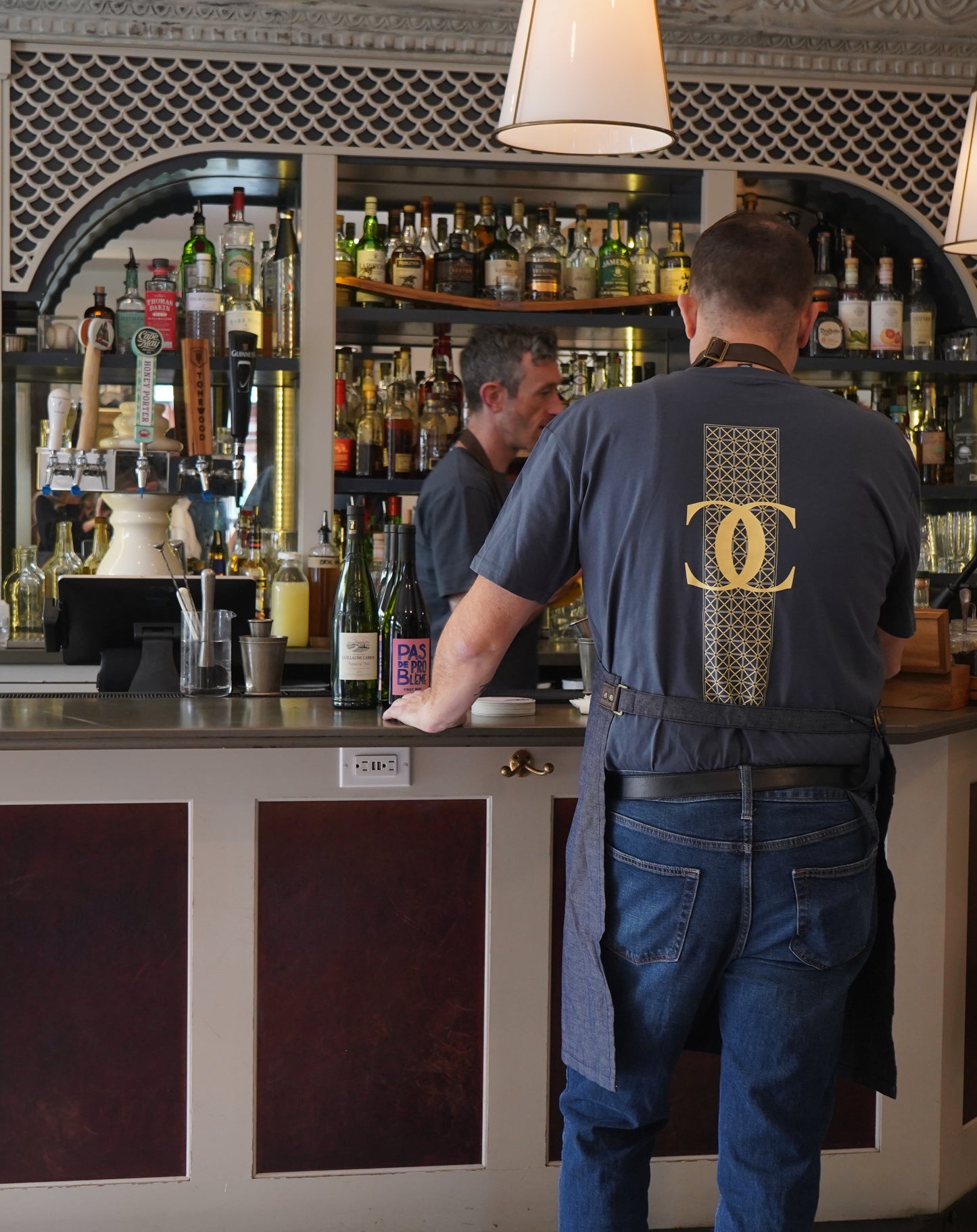 Cornerstone Bistro Signature Art Deco T-Shirt