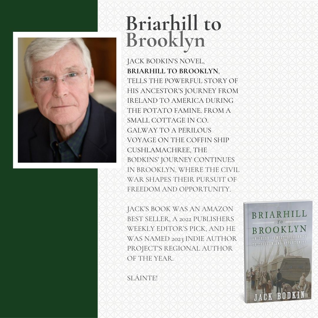 Saint Patrick’s Celebration with author Jack Bodkin, a ‘69 Wheeling alum and Wheeling President Dr. Dianna Vargo