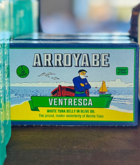 Arroyabe Ventresca White Tuna Belly in Olive Oil
